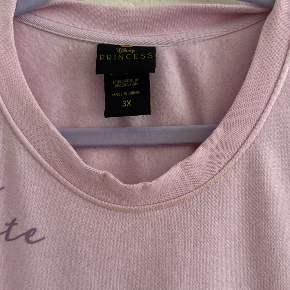Disney Princess Once Upon a Time Heart Crewneck - BoxLunch Exclusive - Picture 3 of 6